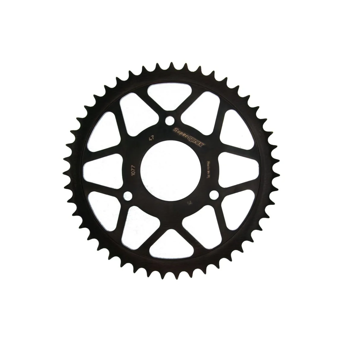 Foaie spate SUPERSPROX RFE-1077:47-BLK Negru 47T, 420