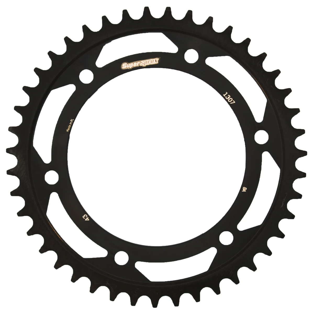 Foaie spate SUPERSPROX RFE-1307:43-BLK Negru 43T, 525