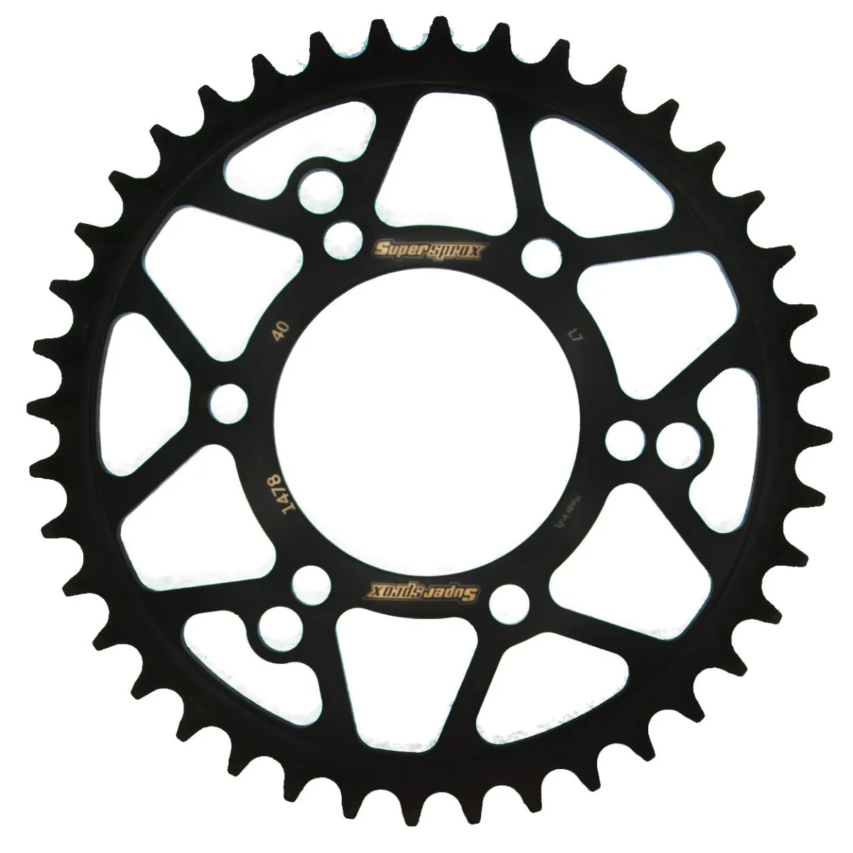 Foaie spate SUPERSPROX RFE-1478:40-BLK Negru 40T, 520