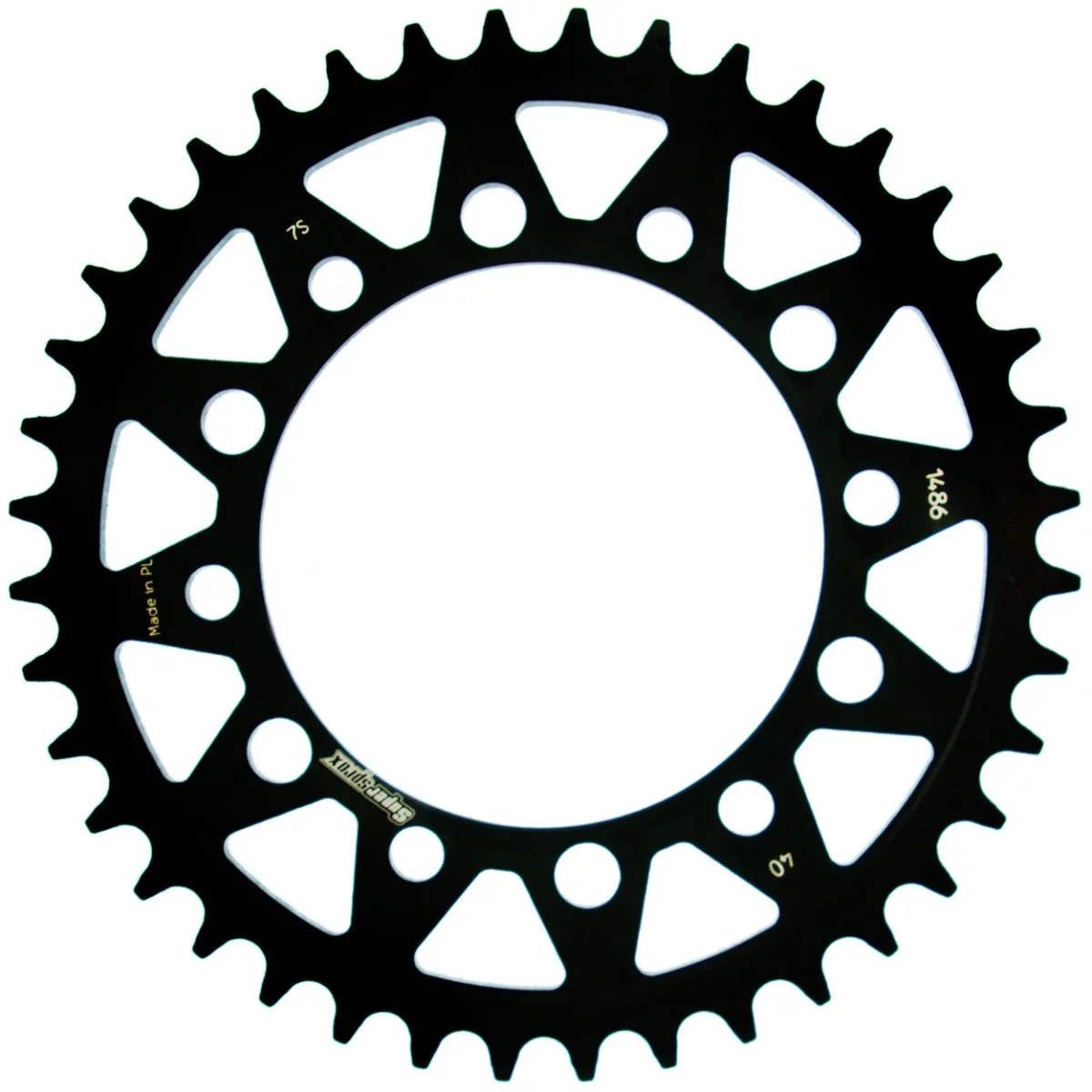 Foaie spate SUPERSPROX RFE-1486:40-BLK Negru