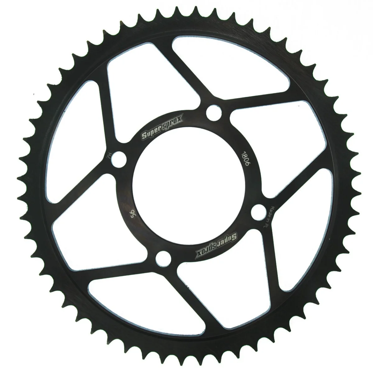 Foaie spate SUPERSPROX RFE-1806:56-BLK Negru 56T, 428