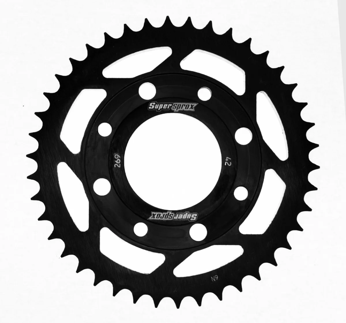 Foaie spate SUPERSPROX RFE-269:42-BLK Negru 42T, 428