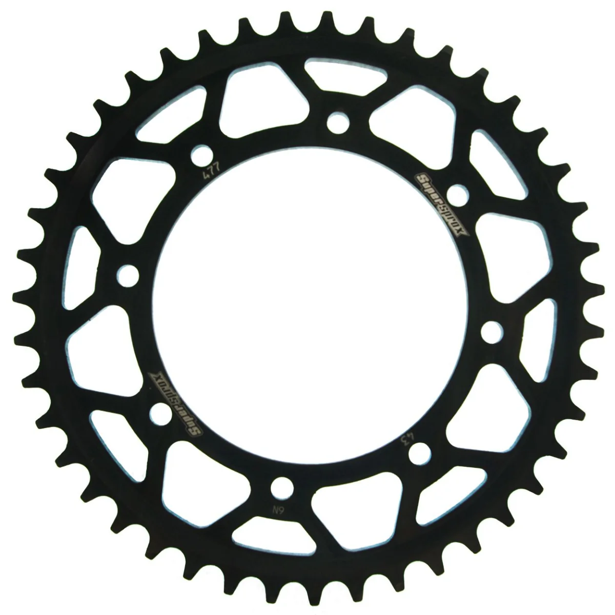 Foaie spate SUPERSPROX RFE-477:43-BLK Negru 43T, 520