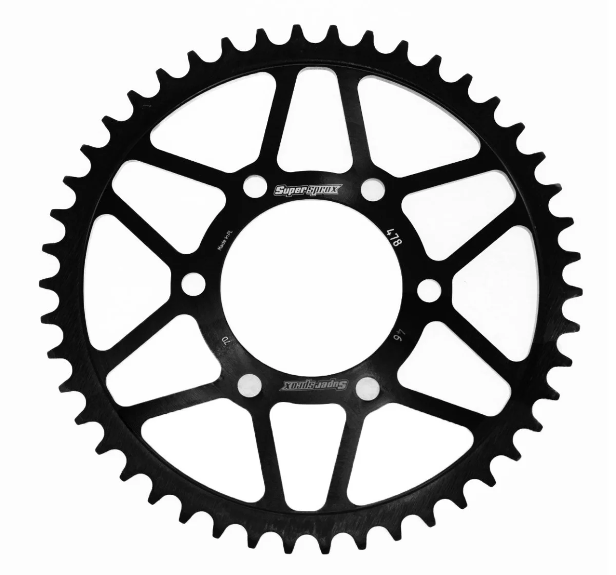 Foaie spate SUPERSPROX RFE-478:46-BLK Negru 46T, 520
