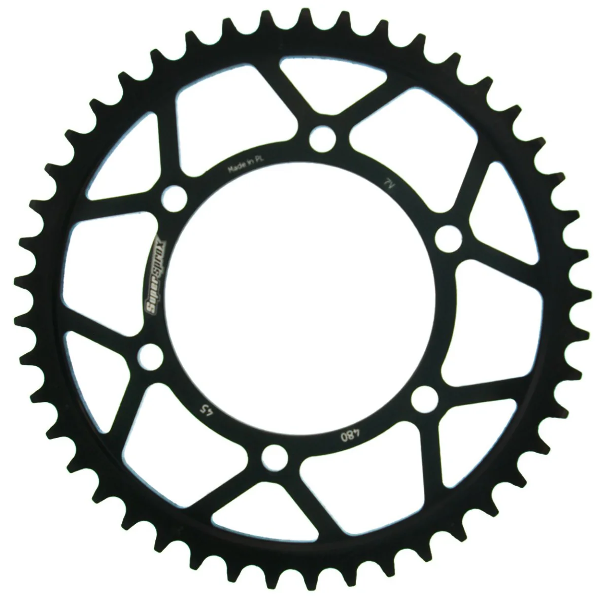 Foaie spate SUPERSPROX RFE-480:45-BLK Negru 45T, 525