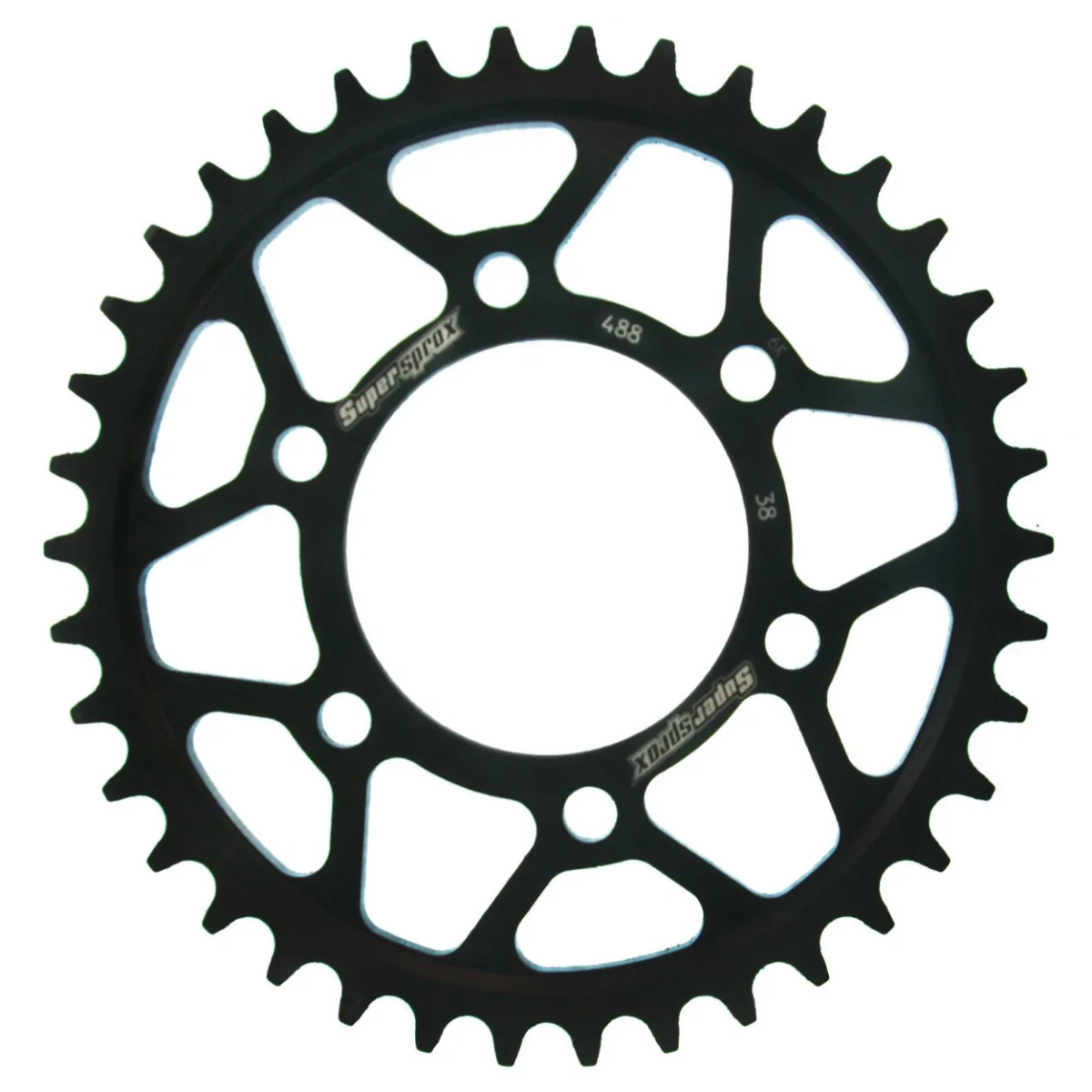 Foaie spate SUPERSPROX RFE-488:38-BLK Negru 38T, 530