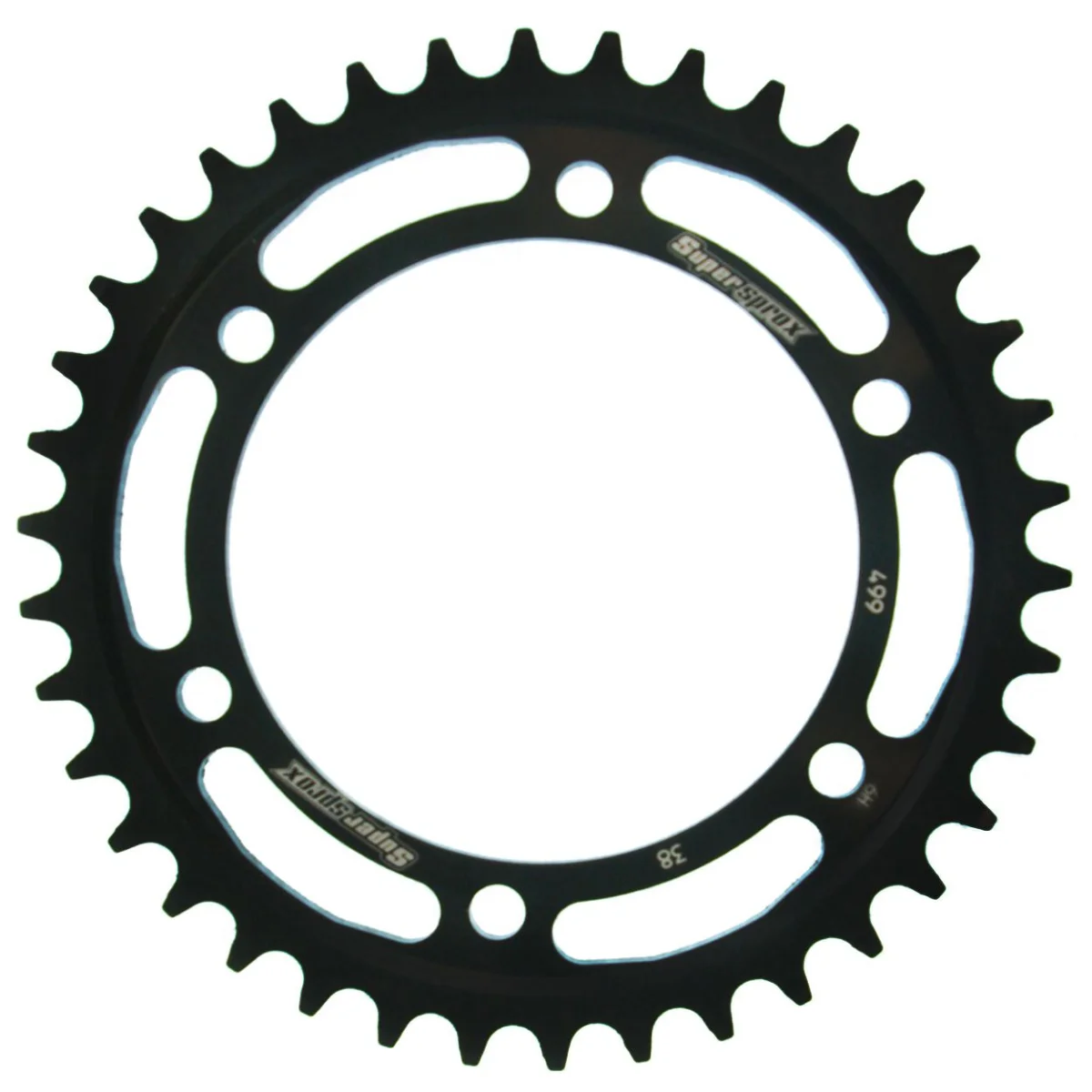 Foaie spate SUPERSPROX RFE-499:38-BLK Negru 38T, 530