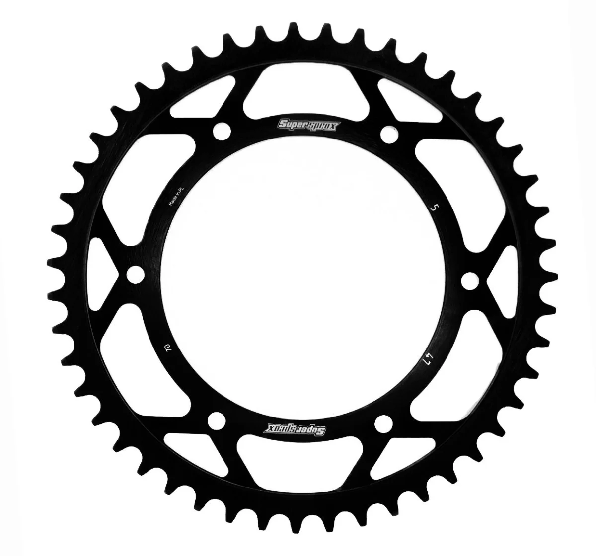 Foaie spate SUPERSPROX RFE-5:47-BLK Negru 47T, 520