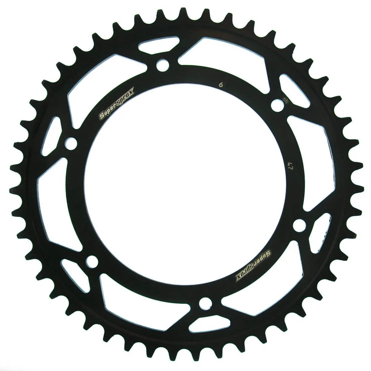 Foaie spate SUPERSPROX RFE-6:47-BLK Negru 47T, 525