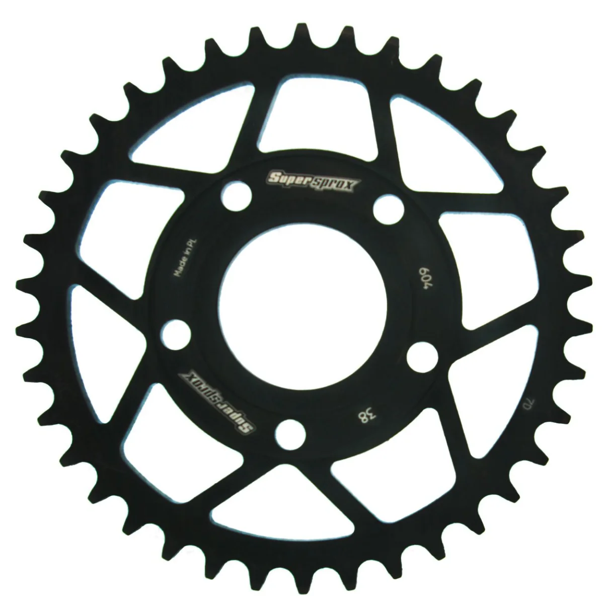 Foaie spate SUPERSPROX RFE-604:38-BLK Negru 38T, 520