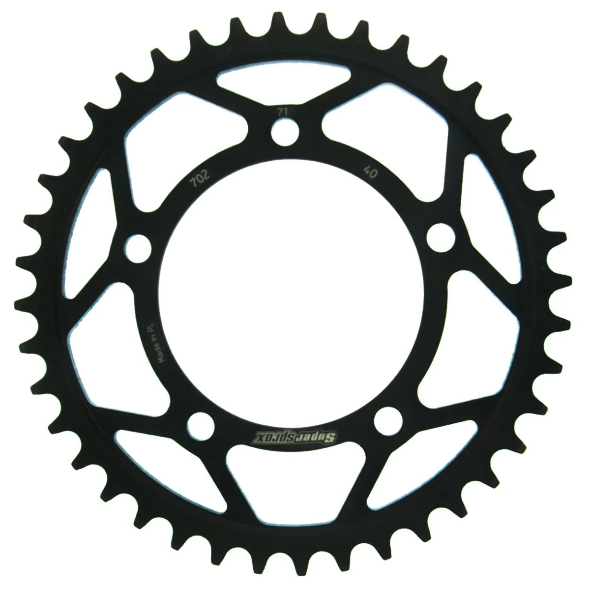 Foaie spate SUPERSPROX RFE-702:40-BLK Negru 40T, 525