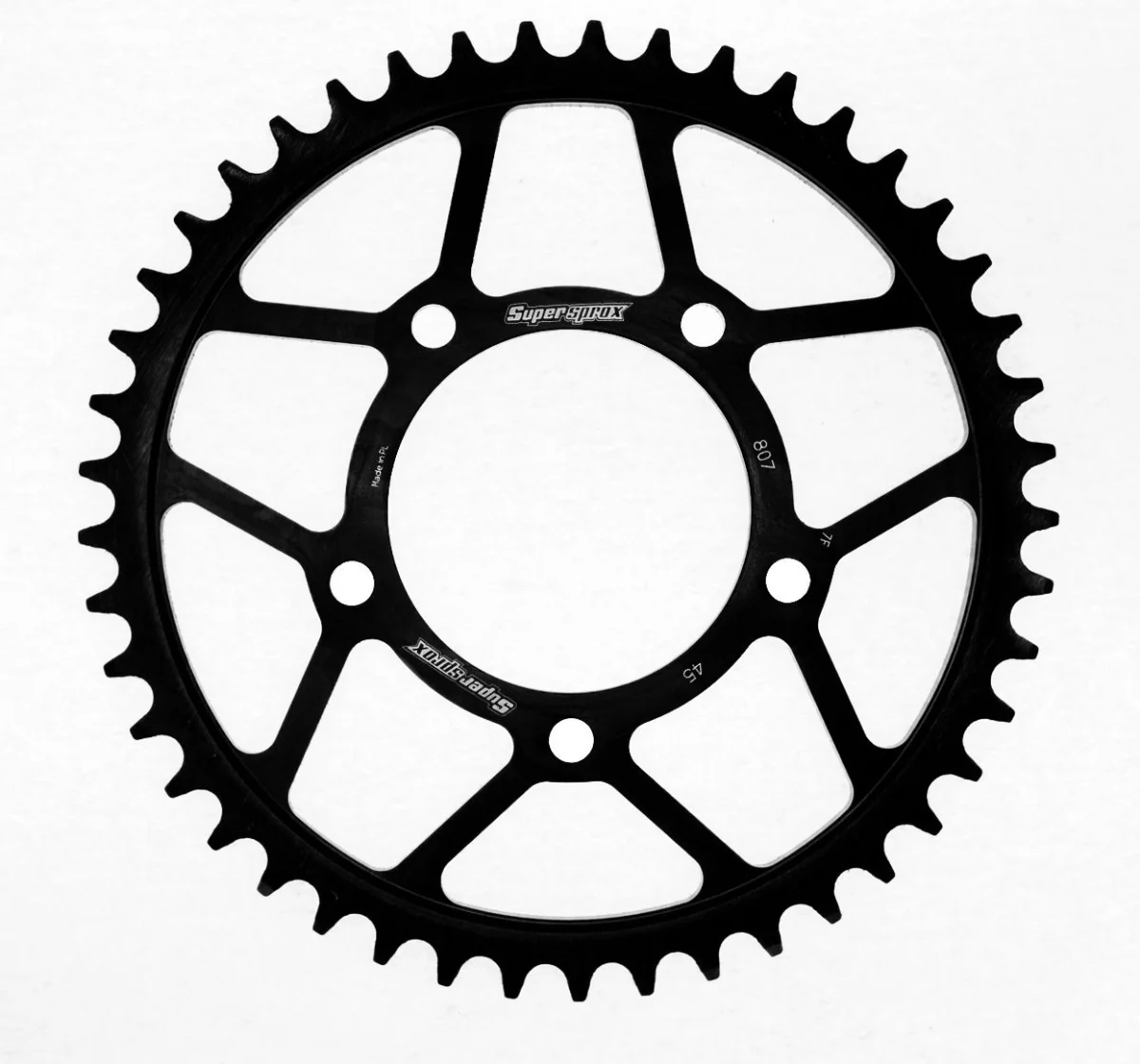 Foaie spate SUPERSPROX RFE-807:45-BLK Negru 45T, 525