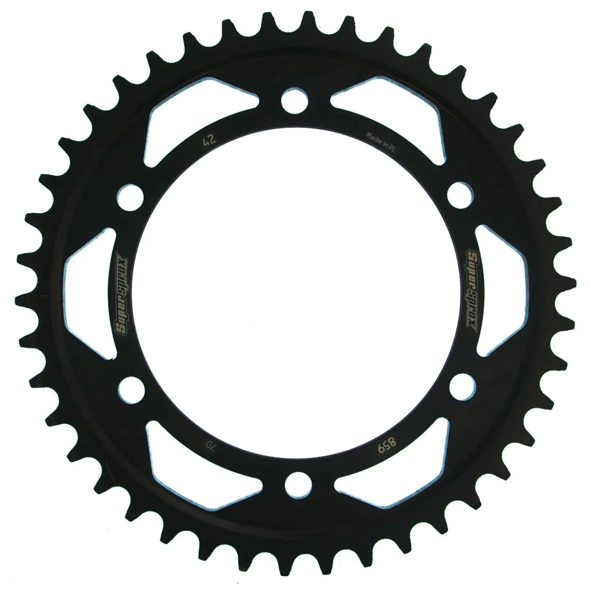 Foaie spate SUPERSPROX RFE-859:42-BLK Negru 42T, 530