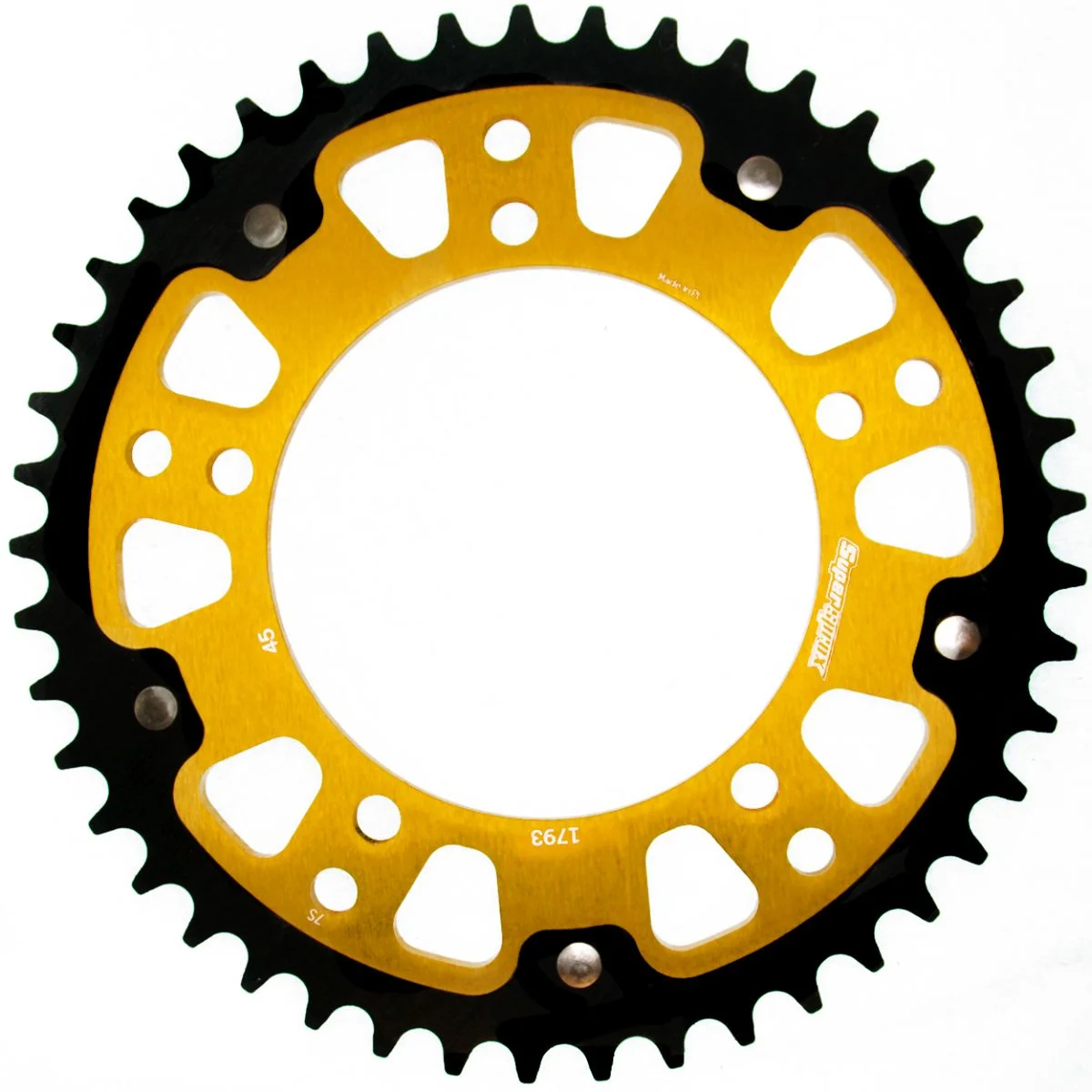 Rear sprocket SUPERSPROX STEALTH RST-1793:45-GLD auriu 45T, 520