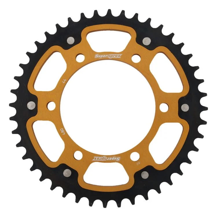 Rear sprocket SUPERSPROX STEALTH RST-480:44-GLD auriu 44T, 525