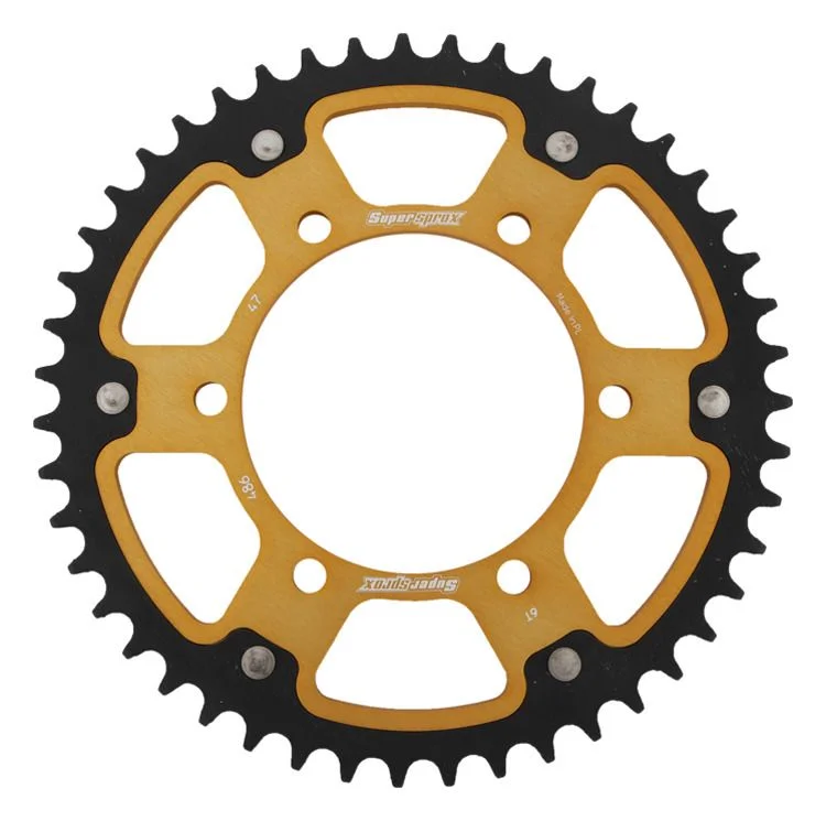 Rear sprocket SUPERSPROX STEALTH RST-486:47-GLD auriu 47T, 520