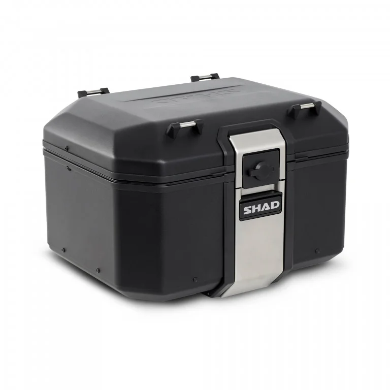 Cutie centrala aluminiu SHAD Terra TR48 D0TR48100B Editie Black