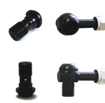 Banjo surub Venhill POWERHOSEPLUS 110100D/BLACK 10x1.00mm Negru