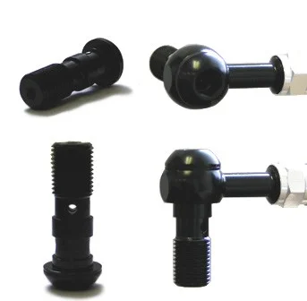 Banjo surub Venhill POWERHOSEPLUS 210100D/BLACK 10x1.00mm Negru